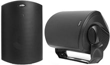 Load image into Gallery viewer, Polk Audio Atrium 6 Outdoor Speakers with Bass Reflex Enclosure (Pair, Black) - All-Weather Durability | Broad Sound Coverage | Speed-Lock Mounting System
