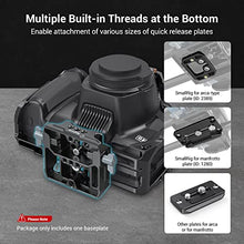 Load image into Gallery viewer, SmallRig Universal LWS Baseplate Compatible with DSLR and Mirrorless Camera Cages, Comes with Dual 15mm Rod Clamp - 3357
