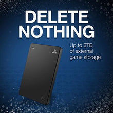 Load image into Gallery viewer, Seagate (STGD2000100) Game Drive for PS4 Systems 2TB External Hard Drive Portable HDD – USB 3.0, Officially Licensed Product
