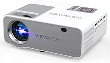 Load image into Gallery viewer, WEWATCH 5G WiFi Projector,1080P Full HD 230&#39;&#39; Large Screen LED Portable Outdoor Projector,Built-in Speaker Video Projector for Outdoor Movies, Compatible with HDMI, TV Stick,TF,AV,USB,PS5,Smartphone

