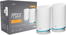 Load image into Gallery viewer, ARRIS SURFboard mAX Tri-band Mesh Wi-Fi 6 System - AX6600
