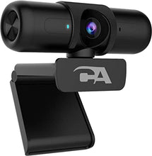 Load image into Gallery viewer, CA Essential Webcam 1080HD-AF – USB Webcam with Microphone for Desktop or Notebooks, 1080p Webcam, HD Auto-Focus and Light Correction, Omni-Directional Microphone (WC-2000)
