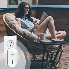 Load image into Gallery viewer, D-Link WiFi Range Extender, AC2000 Mesh Plug In Wall Signal Booster, Dual Band Wireless Repeater Access Point for Smart Home (DAP-1820-US)
