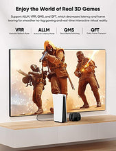 Load image into Gallery viewer, 8K@60 2.1 Long HDMI Cable 33FT/10M, Highwings Ultra 48Gbps High Speed HDMI Braided Nylon 4K120 144Hz eARC HDR Compatible for Dolby Vision, PS5 and Monitor

