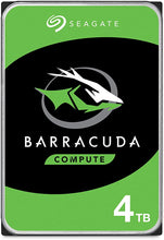 Load image into Gallery viewer, Seagate BarraCuda 4TB Internal Hard Drive HDD û 3.5 Inch Sata 6 Gb/s 5400 RPM 256MB Cache For Computer Desktop PC û Frustration Free Packaging ST4000DMZ04/DM004
