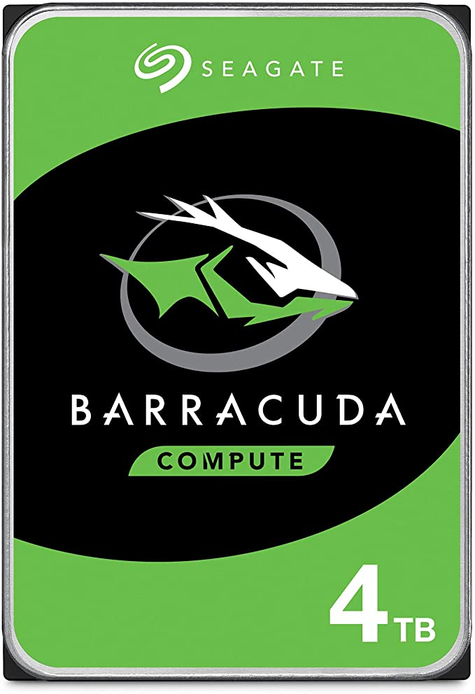 Seagate BarraCuda 4TB Internal Hard Drive HDD û 3.5 Inch Sata 6 Gb/s 5400 RPM 256MB Cache For Computer Desktop PC û Frustration Free Packaging ST4000DMZ04/DM004