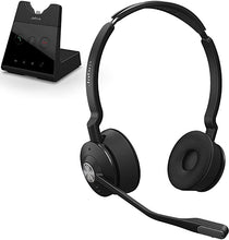 Load image into Gallery viewer, Jabra Engage 65 Wireless Headset, Stereo û Telephone Headset with Industry-Leading Wireless Performance, Advanced Noise-Cancelling Microphone, Call Center Headset with All Day Battery Life

