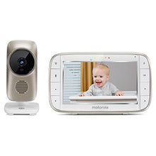 Load image into Gallery viewer, motorola MBP845CONNECT 5&quot; Video Baby Monitor with Wi-Fi Viewing, Digital Zoom, Two-Way Audio, and Room Temperature Display
