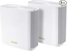Load image into Gallery viewer, ASUS ZenWiFi AX6600 Tri-Band Mesh WiFi 6 System (XT8 2PK) - Whole Home Coverage up to 5500 sq.ft &amp; 6+ rooms, AiMesh, Included Lifetime Internet Security, Easy Setup, 3 SSID, Parental Control, White
