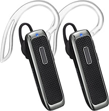 Load image into Gallery viewer, Marnana Bluetooth Headset,Wireless Earpiece w/ 18 Hours Playtime and Noise Cancelling Mic,Ultralight Earbud Hands-Free Calls Headphone for iPhone Samsung Tablet Android Cellphone Truck Driver - 2Pack
