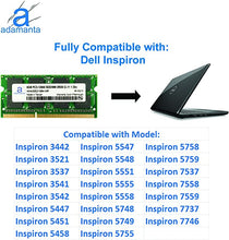 Load image into Gallery viewer, Adamanta 8GB (1x8GB) Laptop Memory Upgrade Compatible with Dell Alienware, Inspiron, Latitude, Optiplex, Precision, Vostro DDR3L 1600Mhz PC3L-12800 SODIMM 2Rx8 CL11 1.35v RAM P/N SNPN2M64C/8G A7022339

