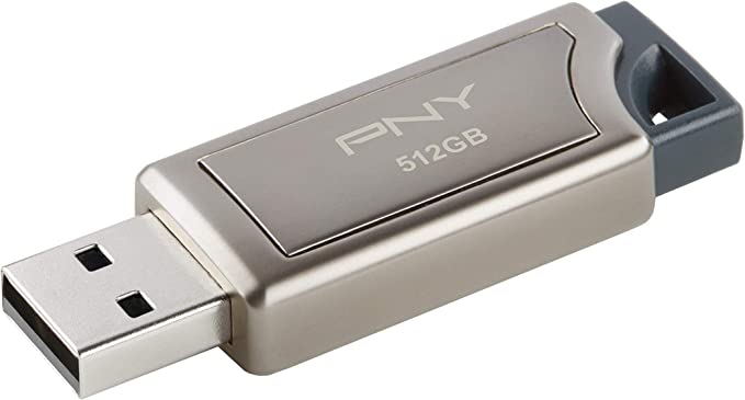 PNY 512GB PRO Elite USB 3.0 Flash Drive - 400MB/s
