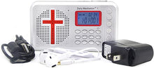 Load image into Gallery viewer, Daily Meditation 1 NASB Audio Bible Player (Voice only) -New American Standard Bible Electronic Bible (with Rechargeable Battery, Charger, Ear Buds and Built-in Speaker)
