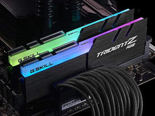 Load image into Gallery viewer, G.Skill Trident Z RGB Series 16GB (2 x 8GB) 288-Pin SDRAM (PC4 24000) DDR4 3000 CL16-18-18-38 1.35V Dual Channel Desktop Memory Model F4-3000C16D-16GTZR
