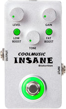 Load image into Gallery viewer, COOLMUSIC C-DI01 Insane Distortion Guitar Bass Distortion Pedal
