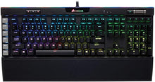 Load image into Gallery viewer, Corsair K95 RGB Platinum Mechanical Gaming Keyboard -  6x Programmable Macro Keys - USB Passthrough &amp; Media Controls - Tactile &amp; Quiet - Cherry MX Brown – RGB LED Backlit
