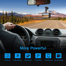 Load image into Gallery viewer, Dash Cam Front with 32G SD Card, BOOGIIO 1080P FHD Car Driving Recorder 3&#39;&#39; IPS Screen 170°Wide Angle Dashboard Camera Aluminum Alloy Case, WDR G-Sensor Parking Monitor Loop Recording Motion Detection
