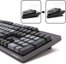 Load image into Gallery viewer, Durgod Taurus K310 Mechanical Gaming Keyboard - 104 Keys - Double Shot PBT - NKRO - USB Type C (Cherry Red, Grey)
