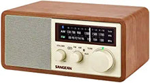 Load image into Gallery viewer, Sangean RA50562 Am and Fm Bluetooth Wooden Cabinet Radio, Multicolor
