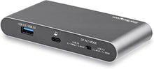 Load image into Gallery viewer, StarTech.com USB C Dock - 4K Dual Monitor HDMI Display - Mini Laptop Docking Station - 100W Power Delivery Passthrough - GbE, 2-Port USB-A Hub - USB Type-C Multiport Adapter - 3.3&#39; Cable (DK30C2HAGPD)
