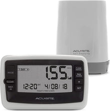 Load image into Gallery viewer, AcuRite Wireless Digital Rain Gauge with Self-Emptying Collector with Rainfall History, Alerts, and Current Date and Time (00899), Multicolor
