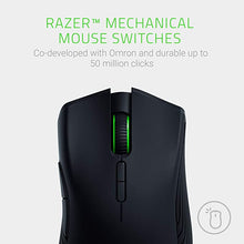 Load image into Gallery viewer, Razer Mamba Wireless Gaming Mouse: 16,000 DPI Optical Sensor - Chroma RGB Lighting - 7 Programmable Buttons - Mechanical Switches - Up to 50 Hr Battery Life

