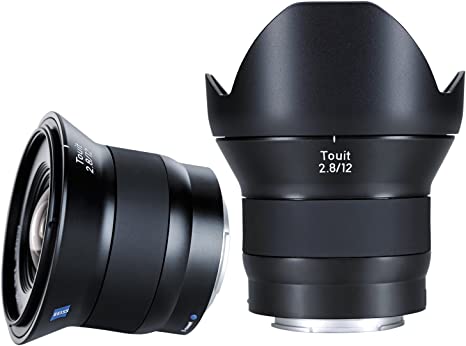ZEISS Touit 2.8/12 for mirrorless APS-C System Cameras from Sony (with E-Mount), Black