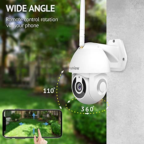 LaView Security Camera Outdoor,1080P HD Wi-Fi Home Security
