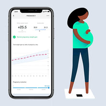 Load image into Gallery viewer, Withings Body Smart Weight &amp; BMI Wi-Fi Digital Scale, with smartphone app, Black
