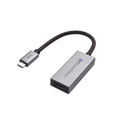 Cable Matters 48Gbps USB C to HDMI Adapter Supporting 4K 120Hz and 8K HDR - Thunderbolt 3 and Thunderbolt 4 Port Compatible - Maximum Supported Resolution on Any MacBook via This Adapter is 4K@60Hz