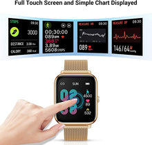 Load image into Gallery viewer, CanMixs Smart Watch for Android Phones iOS Waterproof Smart Watches for Women Men Sports Digital Watch Fitness Tracker Heart Rate Blood Oxygen Sleep Monitor Touch Screen Compatible Samsung iPhone
