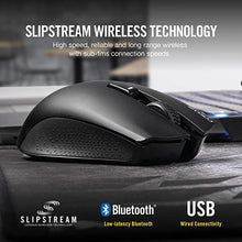 Load image into Gallery viewer, Corsair Harpoon RGB Wireless - Wireless Rechargeable Gaming Mouse with SLIPSTREAM Technology - 10,000 DPI Optical Sensor
