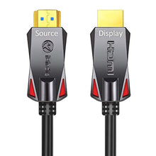 Load image into Gallery viewer, 4K HDMI Fiber Optic Cable 50 Feet, HDMI 2.0 18Gbps, Supports 4K 60Hz(4:4:4, HDR10, ARC, HDCP2.2) 1440p 144Hz, One Direction
