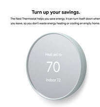 Load image into Gallery viewer, Google Nest Thermostat - Smart Thermostat for Home - Programmable Wifi Thermostat - Fog
