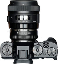 Load image into Gallery viewer, Fringer EF-FX PRO II Fuji Auto Focus Mount Adapter Built-in Electronic Aperture Automatic Compatible with Canon EOS EF Lens to Fujifilm X-Mount X-T3 X-T4 X-Pro3 X-T200 X-A7 X-T100 XT30 XH XE XT X-Pro2
