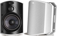 Load image into Gallery viewer, Polk Audio Atrium 5 Outdoor Speakers with Powerful Bass (Pair, White), All-Weather Durability, Broad Sound Coverage, Speed-Lock Mounting System
