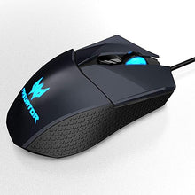 Load image into Gallery viewer, Acer Predator Cestus 300 RGB Gaming Mouse û Dual Omron switches 70M click lifetime, On board memory and programmable buttons,Black
