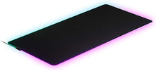 Load image into Gallery viewer, SteelSeries QcK Prism RGB Gaming Surface - 3XL Cloth Mouse Pad of All Time - Optimized for Gaming Sensors - Maximum Control, Black
