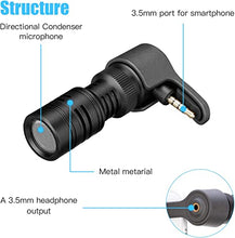 Load image into Gallery viewer, Saramonic Plug&amp;Play 3.5mm TRRS Mini Shotgun Microphone for Smartphone, Android iPhone Mic for YouYube Vlog Interview Studio Video Recording
