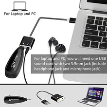 Load image into Gallery viewer, Wireless Microphone System, KIMAFUN 2.4G Wireless Headset and Lavalier Lapel Microphones For iPhone, Android Phone, Laptop and Speaker, designed for Teaching, Recording, Vlog, Broadcast, G102-3
