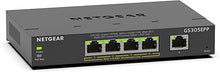 Load image into Gallery viewer, NETGEAR 5 Port PoE Gigabit Ethernet Plus Switch (GS305EPP) - with 4 x PoE+ @ 120W, Desktop or Wall Mount
