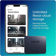 Load image into Gallery viewer, Nexar Beam GPS | Full HD 1080p Dash Cam | 2021 Model | 32 GB SD Card Included | Unlimited Cloud Storage | Parking Mode | WiFi
