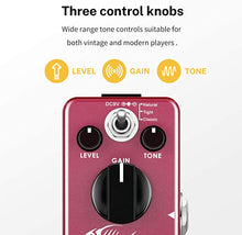 Load image into Gallery viewer, Donner Distortion Guitar Pedal, Morpher Distortion 3 Modes Natural, Tight, Classic Crunch 80s Metal for Electric Guitar True Bypass
