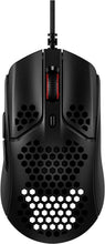 Load image into Gallery viewer, HyperX Pulsefire Haste – Gaming Mouse, Ultra-Lightweight, 59g, Honeycomb Shell, Hex Design, RGB, HyperFlex USB Cable, Up to 16000 DPI, 6 Programmable Buttons
