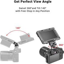 Load image into Gallery viewer, SMALLRIG Field Monitor Holder Mount with Cold Shoe for 5 inch and 7 inch Monitor, Swivel and Tilt - BSE2346
