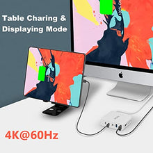 Load image into Gallery viewer, ADG 9-in-1 100W GaN Charger USB-C Docking Station, QC 3.0 PD USB-C Hub, Desktop Charging Station for MacBook/Pro/Air, Surface/Pro, Laptops(4 USB, 4K HDMI, Ethernet, Micro SD/SD, Audio&amp;Mic)
