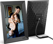 Load image into Gallery viewer, Nixplay 10.1 inch Smart Digital Photo Frame with WiFi (W10F) - Black - Share Photos and Videos Instantly via Email or App
