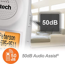 Load image into Gallery viewer, VTech SN5127 Amplified Cordless Senior Phone with Answering Machine, Call Blocking, 90dB Extra-loud Visual Ringer, One-touch Audio Assist on Handset up to 50dB, Big Buttons and Large Display
