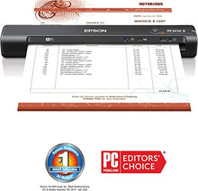 Load image into Gallery viewer, Epson Workforce ES-60W Wireless Portable Sheet-fed Document Scanner for PC and Mac
