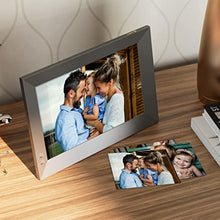 Load image into Gallery viewer, Nixplay 10.1 inch Smart Digital Photo Frame with WiFi (W10F) - Black - Includes 1 Year of Nixplay Plus for Exclusive Print Discounts, Family-Sized Storage and 5 Year Extended Warranty
